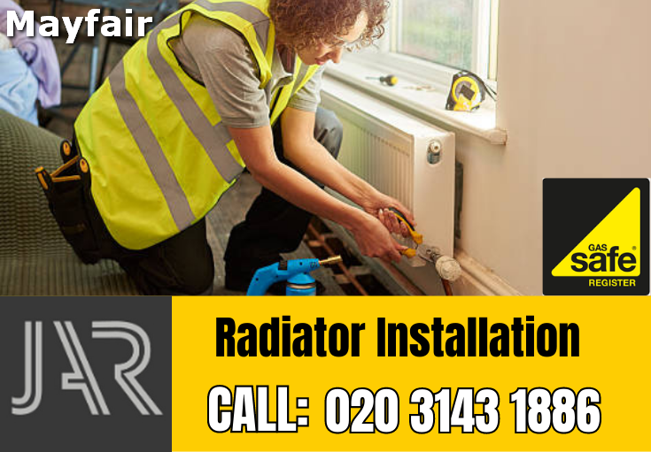 radiator installation Mayfair