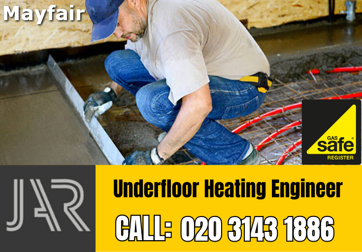 underfloor heating Mayfair