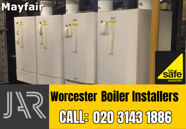 Worcester boiler installation Mayfair